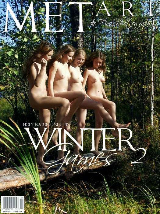 Met-Art Girls of Holy Nature Winter Games